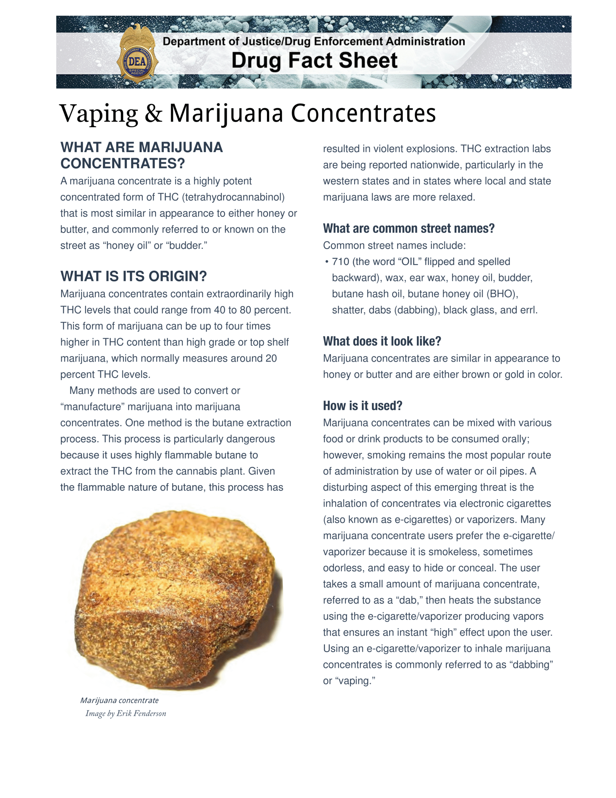 Image showing vaping & Marijuana Concentrates.