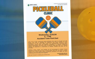 Upcoming Event Scheduled! – Accident Pickleball Clinic