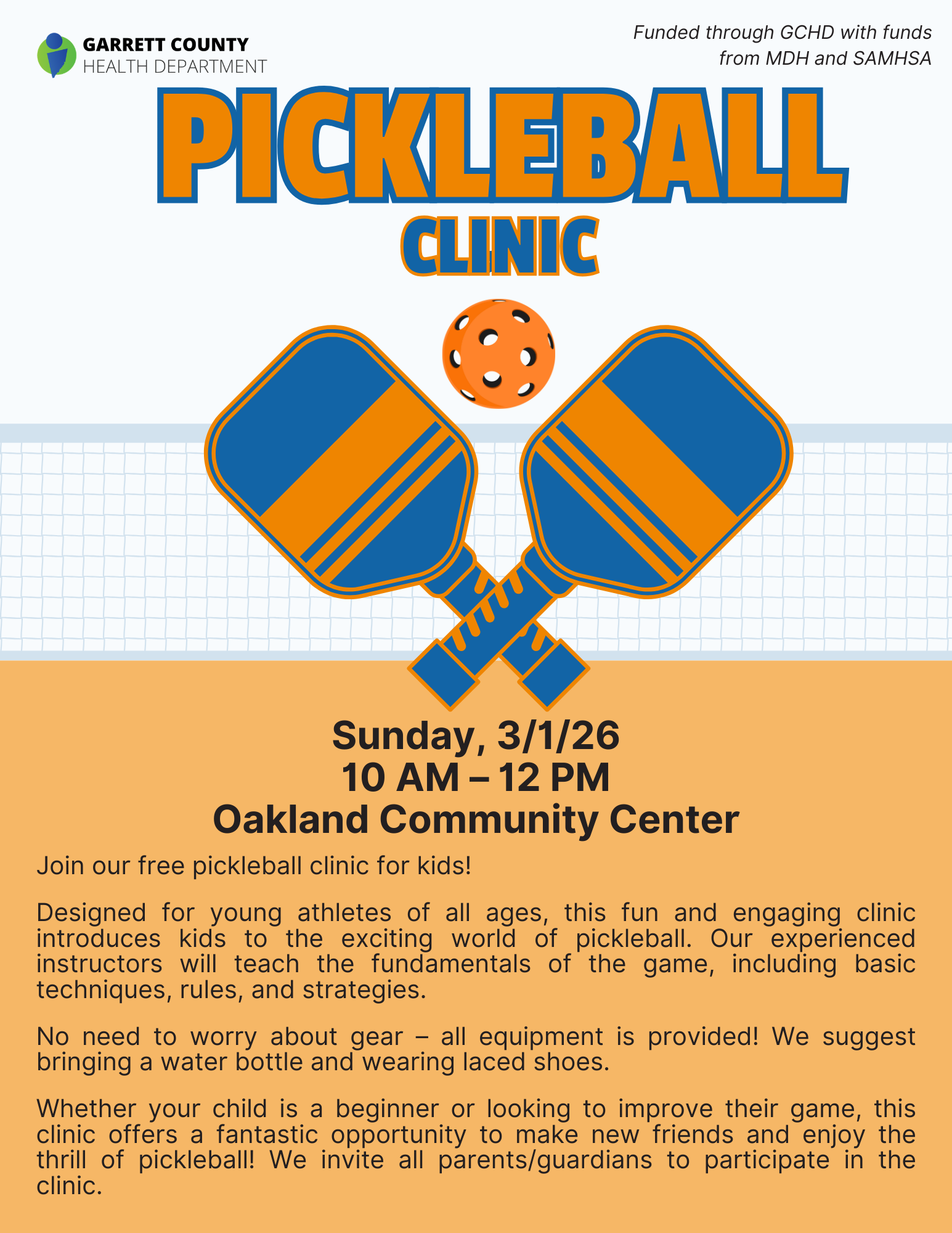 Pickleball Flyer